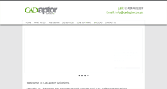 Desktop Screenshot of cadaptor.com